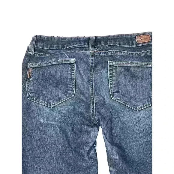 Paige Women's Peg Skinny Jeans Medium Wash SIZE-27 - Picture 6 of 7